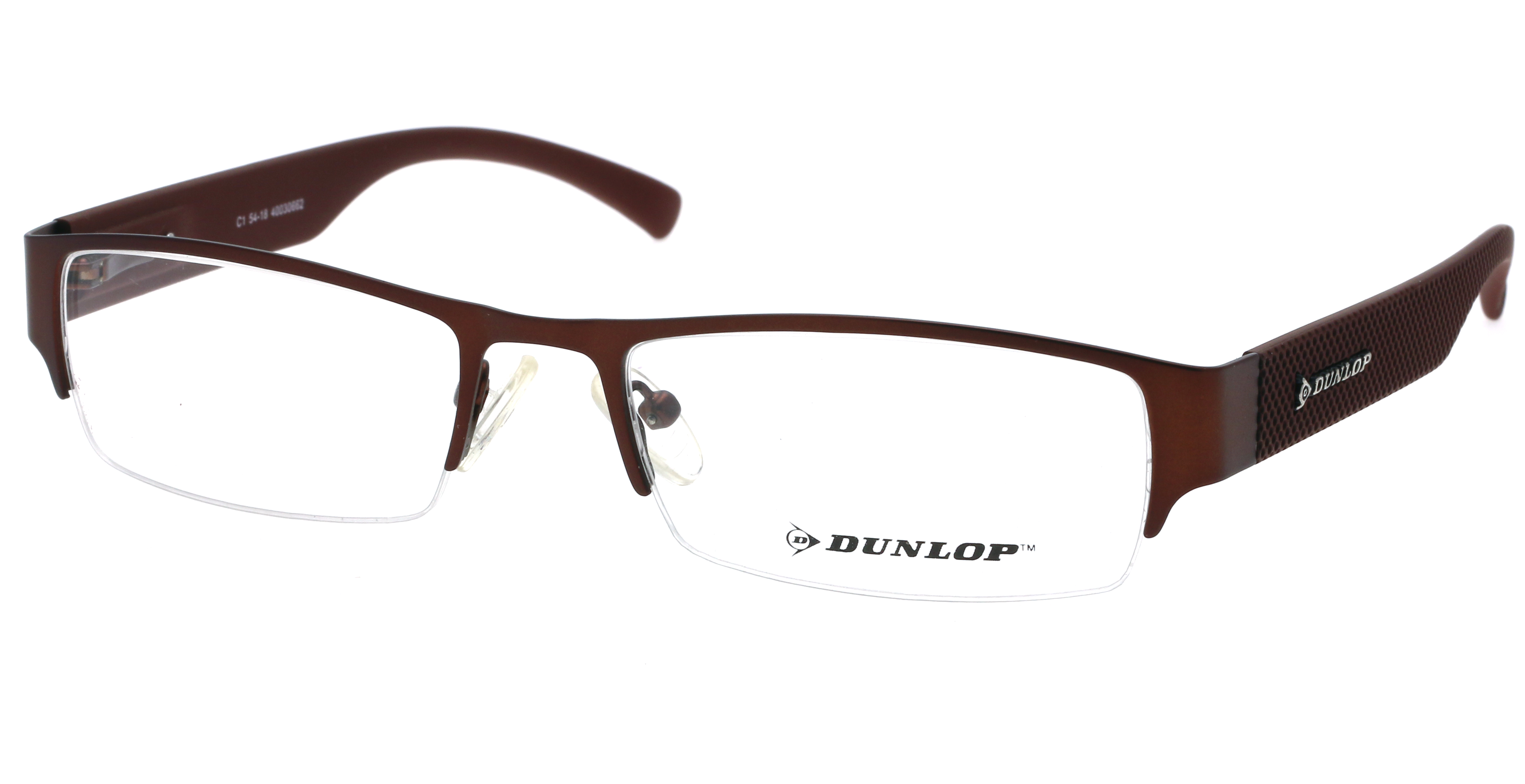 D128-1 Brown - Dunlop - szemüvegkeret (54)
